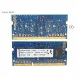 38041037 - MEMORY 2GB DDR3-1600