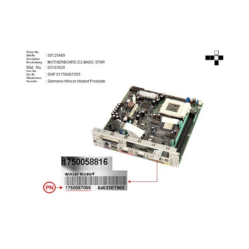 02103020 - MOTHERBOARD D2-BASIC STAR_AB