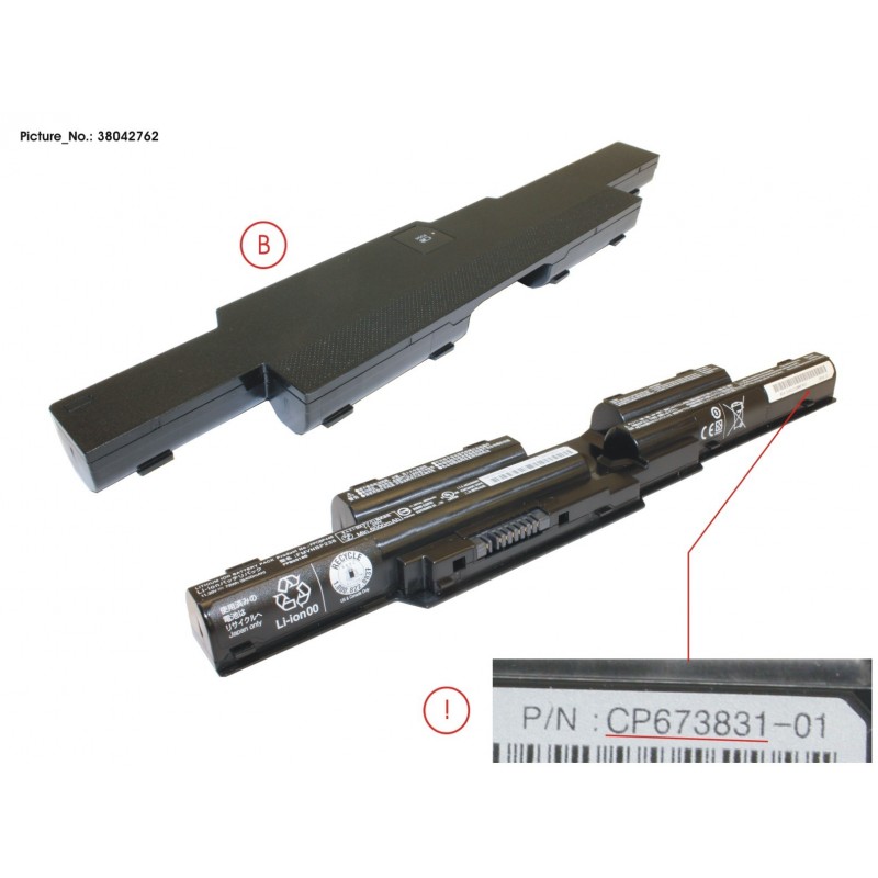 38042762 - -BT-MAIN BATTERY (6 CELLS)