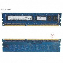 38040868 - 4GB (1X4GB) 1RX8 L DDR3-1600 U ECC