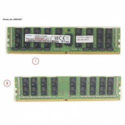 38059287 - 64GB (1X64GB) 4RX4 DDR4-2666 LR ECC
