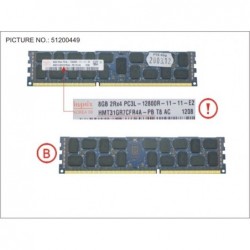 38019817 - 8GB (1X8GB) 2RX4...