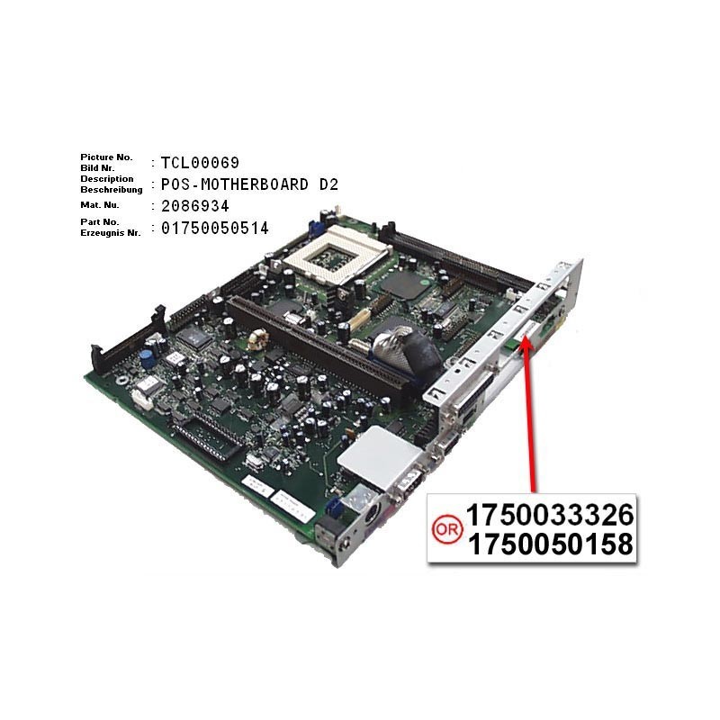 02086934 - POS-MOTHERBOARD D2