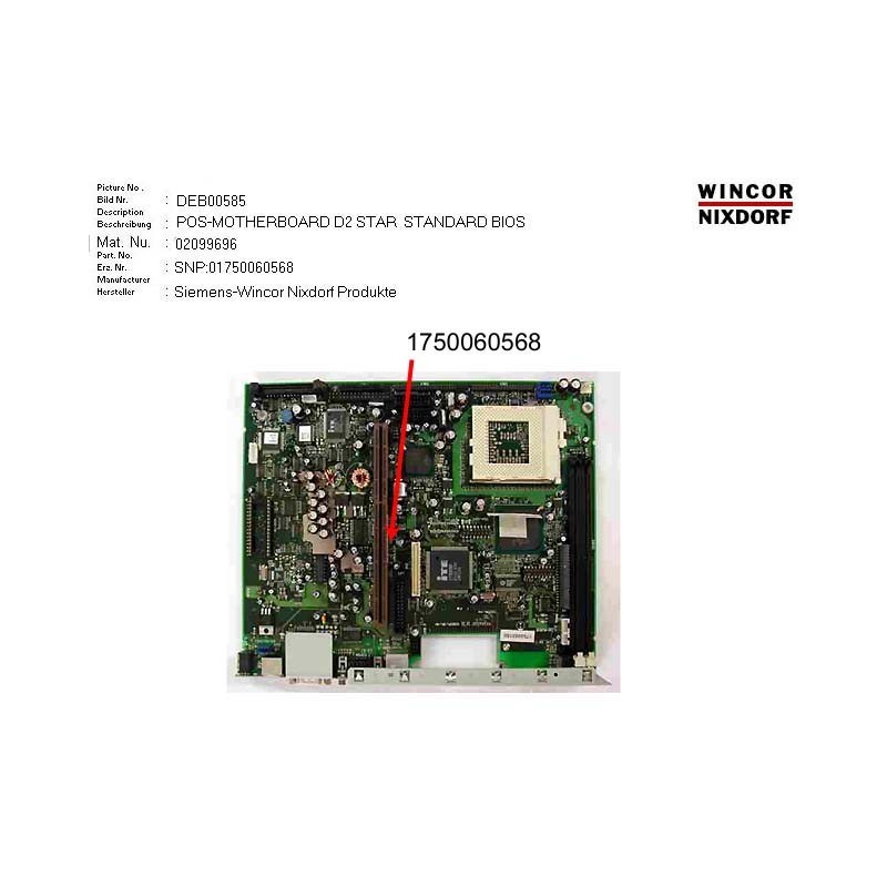 02099696 - POS-MOTHERBOARD D2 STAR               AB