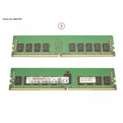 38047259 - 8GB (1X8GB) 1RX4 DDR4-2400 R ECC