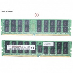 38042217 - 16GB (1X16GB) 2RX4 DDR4-2133 R ECC