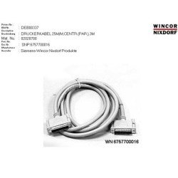 02028700 - PRINTER CABLE 3M...