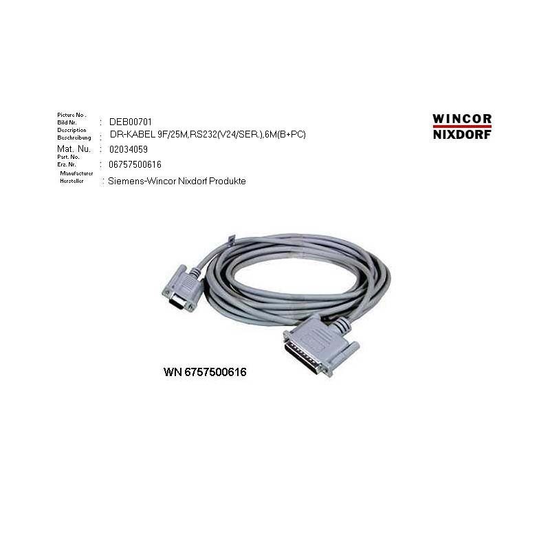 02034059 - PRINTER CABLE 6M 9F 25M S