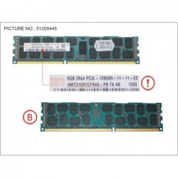38019763 - 8GB (1X8GB) 2RX4 L DDR3-1333 R ECC