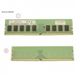 38049548 - 8GB (1X8GB) 1RX8 DDR4-2400 U ECC