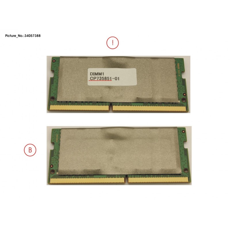 34057388 - MEMORY 16GB DDR4-2133 (FOR WWAN MOD.)