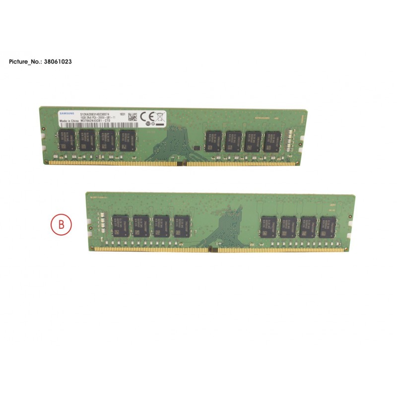 38061023 - MEMORY 16GB DDR4-2666 UD