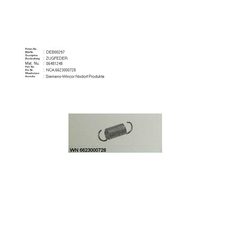 06481248 - TENSION SPRING:0 8 6 6 120