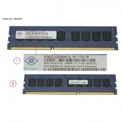 34036302 - MEMORY 8GB DDR3-1600 ECC