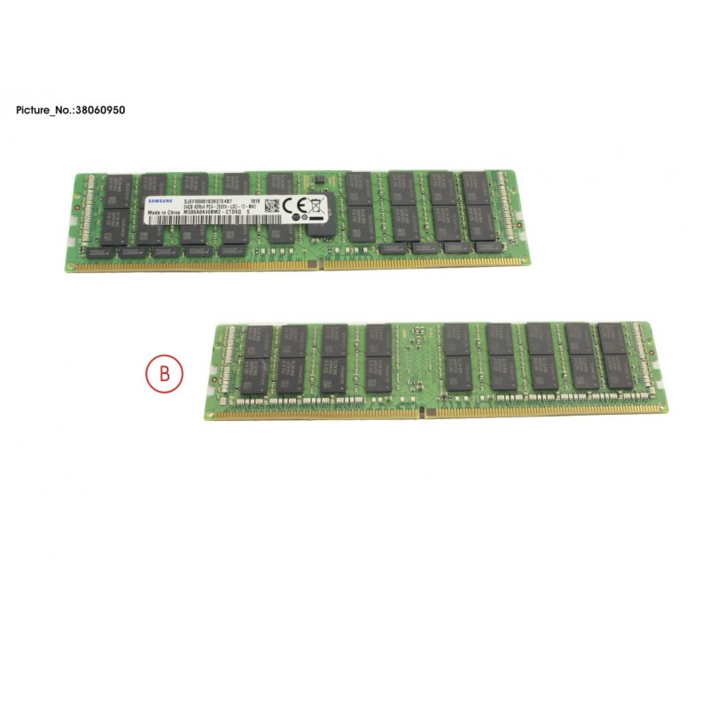 38060950 - MEMORY 64GB DDR4 LR_26R4