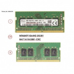 34062235 - MEMORY 8GB DDR4-2400