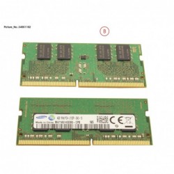 34051102 - MEMORY 4GB DDR4