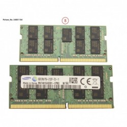 34051104 - MEMORY 8GB DDR4 W/ECC