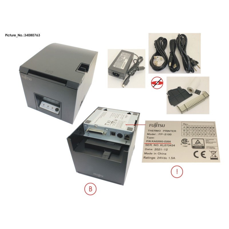 34080763 - FP2100 DUAL I F USB B SERIAL