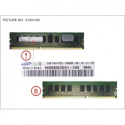 38013242 - 2 GB DDR3 1333 MHZ PC3-10600 RG S