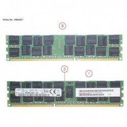 34046221 - DX8700 S2 CACHE DDR3 16GB (SET 3X 16GB)
