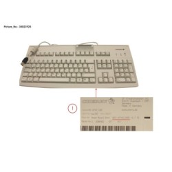 38023925 - LHP CHIPCARD READER KEYBOARD USB (GERMAN