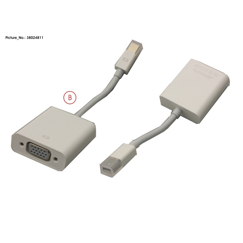 38024811 - MINI DISPLAYPORT VGA ADAPTER