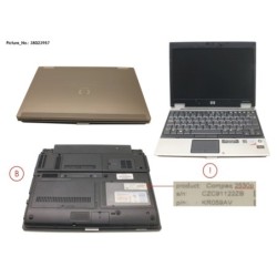 38023957 - HP 2530P BUSINESS SUBNOTEBOOK INT