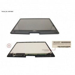 34074855 - LCD ASSY, G INCL. TP AND DIGITIZER