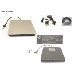 34039886 - HP MOBILE USB DVD RW DRIVE