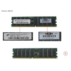 38024165 - MEMORY  512MB  PC2100  DDR ECC   ML 370