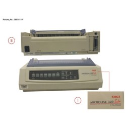 38035119 - OKIDATA ML320 TURBO PRINTER