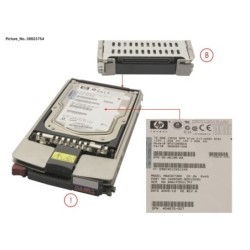 38023754 - 72GB 15K RPM ULTRA320 HOT PLUG SCSI HARD