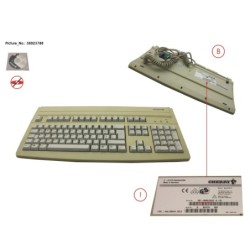 38023788 - CHERRY KEYBOARD CARDREADER ON RIGHT-HAND