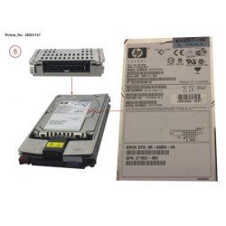 38023767 - HP 72.8GB HARD...