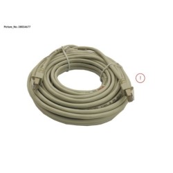38034677 - PATCHCABLE 10M GREY