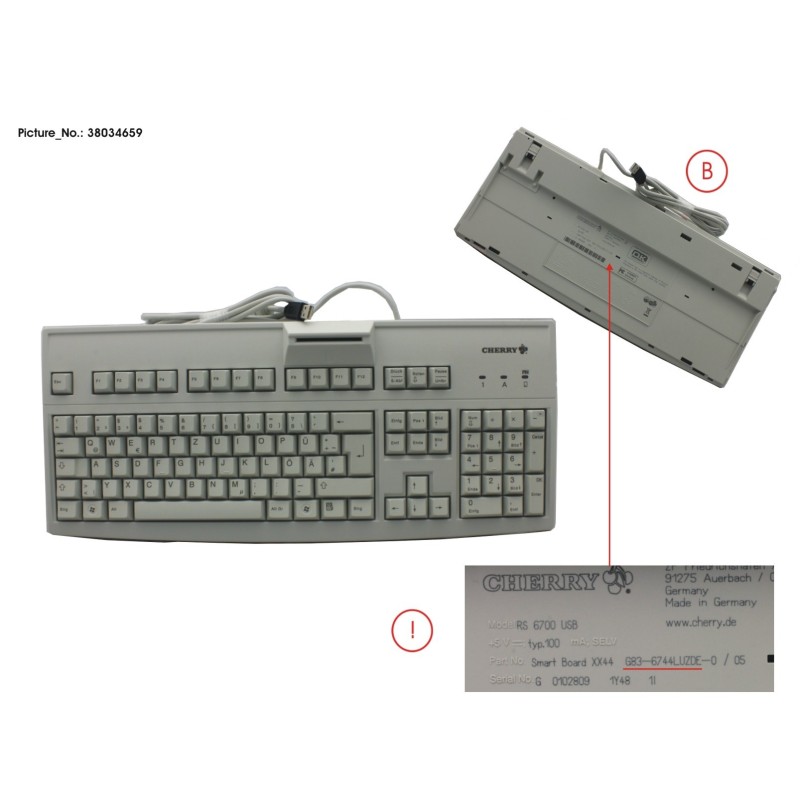 38034659 - SMARTCARD-KEYBOARD SMARTCARD DE