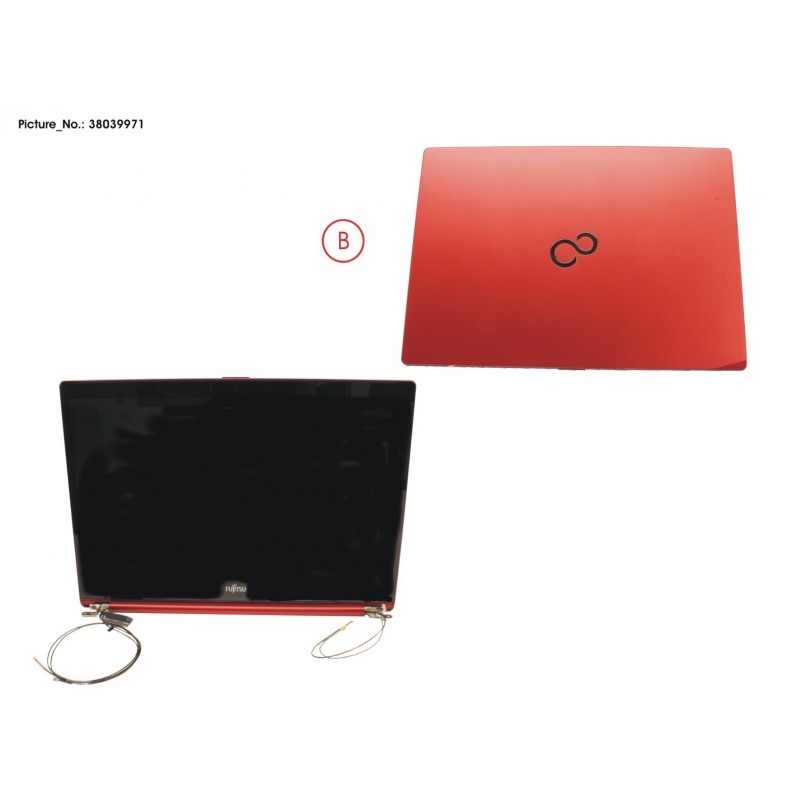 38039971 - LCD MODULE FOR TOUCH MOD. (RED)