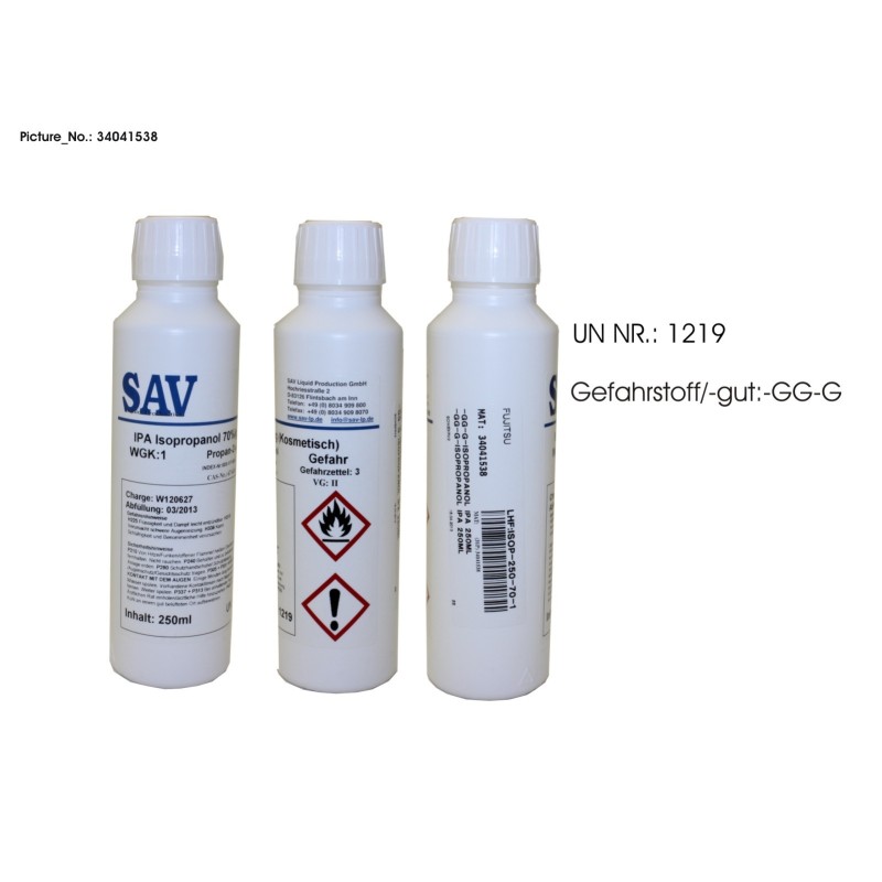 34041538 - -GG-G-ISOPROPANOL IPA 250ML