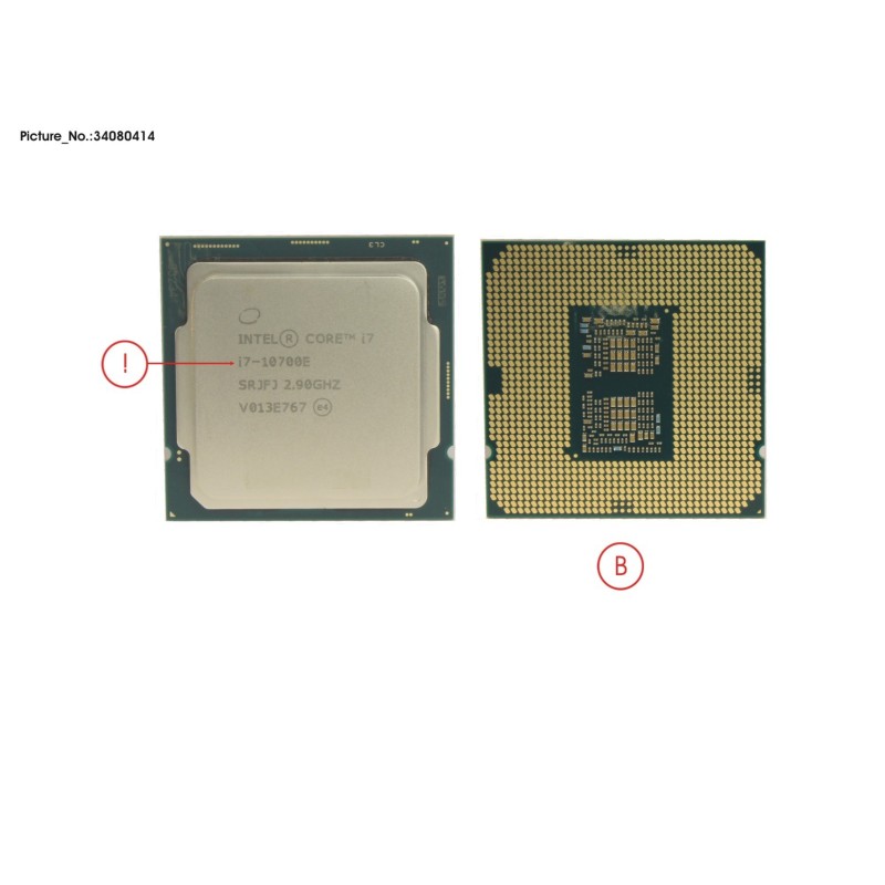34080414 - CPU INTEL CORE I7-10700E 2 9GHZ 65W