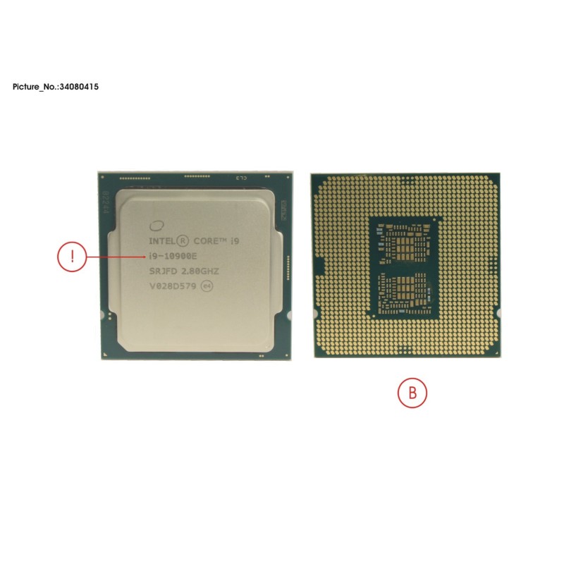 34080415 - CPU INTEL CORE I9-10900E 2 8GHZ 65W