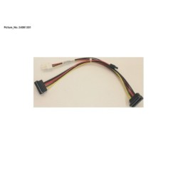 34081301 - CABLE SATA 3P (15PN+15PN+6PN) E