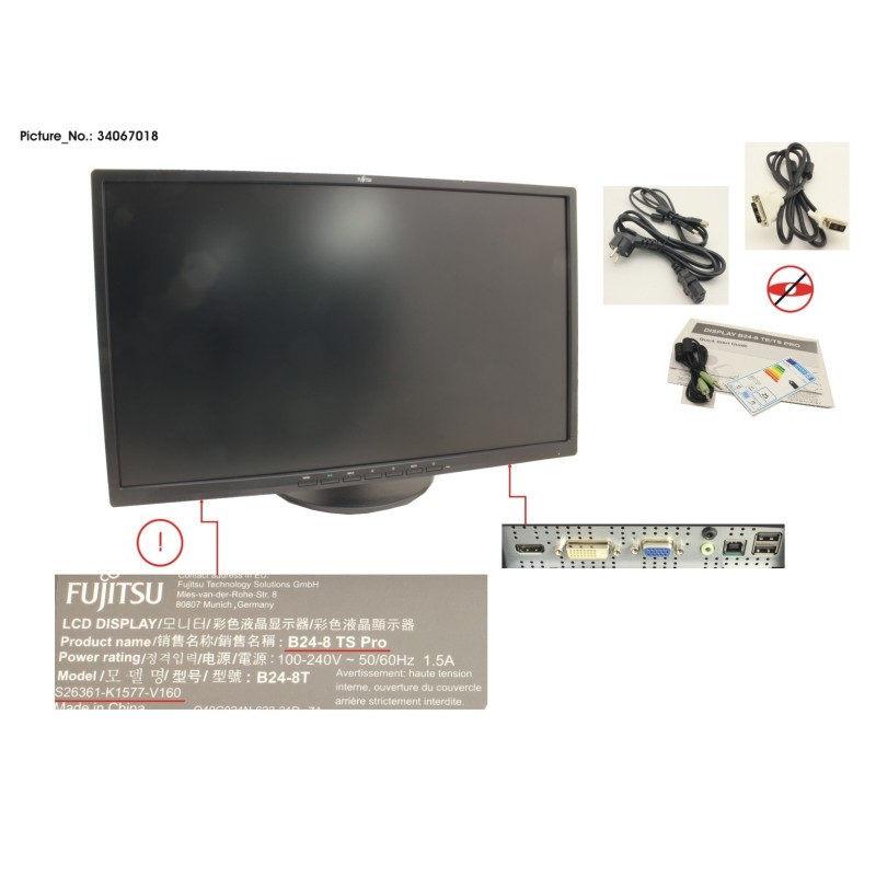 34067018 - DISPLAY B24-8 TS PRO  YV9T