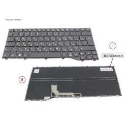 34084333 - KEYBOARD BLACK NORMAL RUS US (NEW_FN)