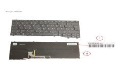 34082175 - KEYBOARD BLACK W  BL EAST EUROPE