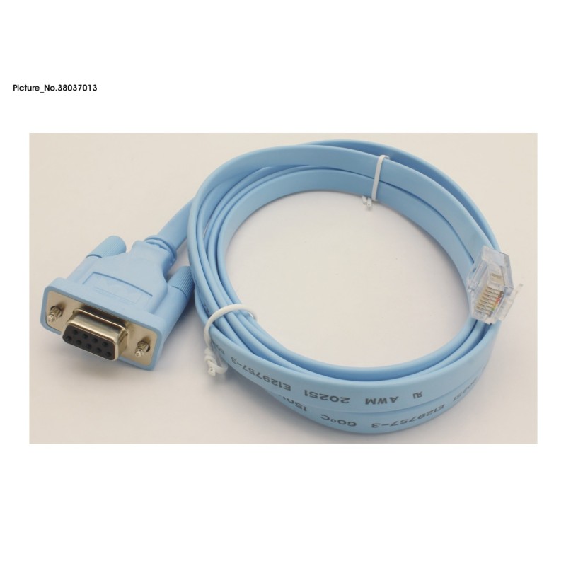 38037013 - CONFIG CABLE RJ-45 - RS-232