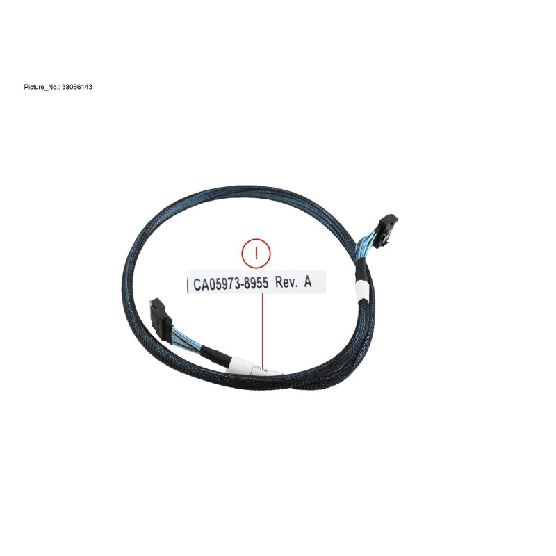 38066143 - RAID CARD SLIMSAS 8X TO HSBP MCIO 8X CAB