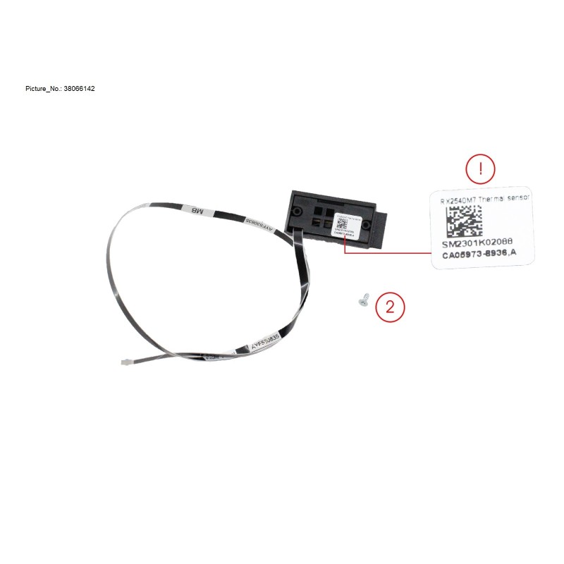 38066142 - RX2540M7 THERMAL SENSOR KIT