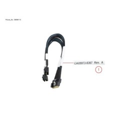 38066114 - SLIMSAS 8X TO SLIMSAS 4X (2P) Y CABLE (C