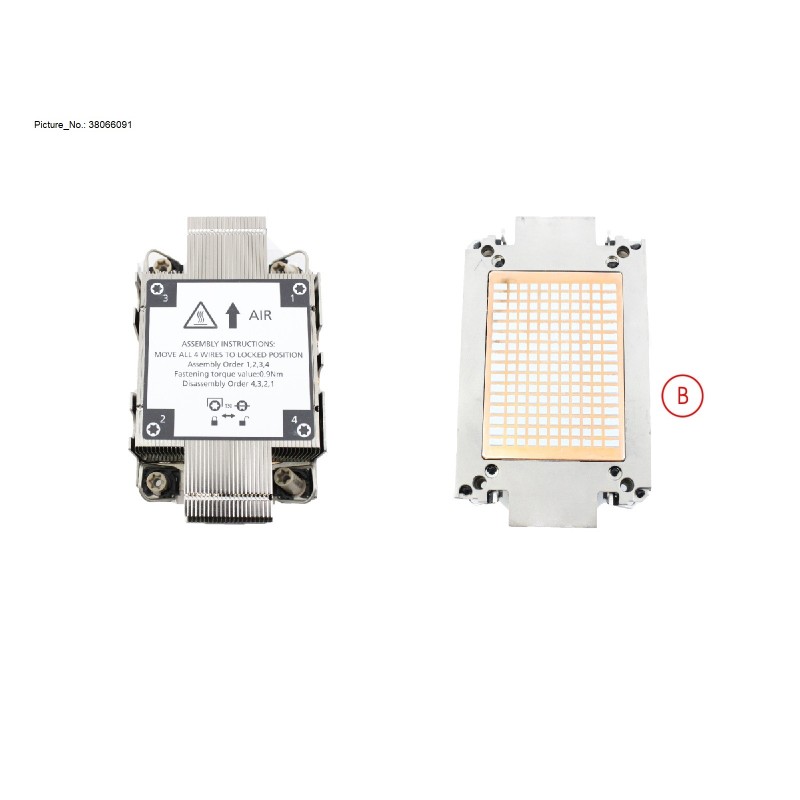 38066091 - RX4770M6_CPU HEATSINK